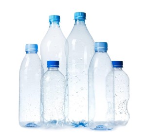 Clean plastic bottles for recycling